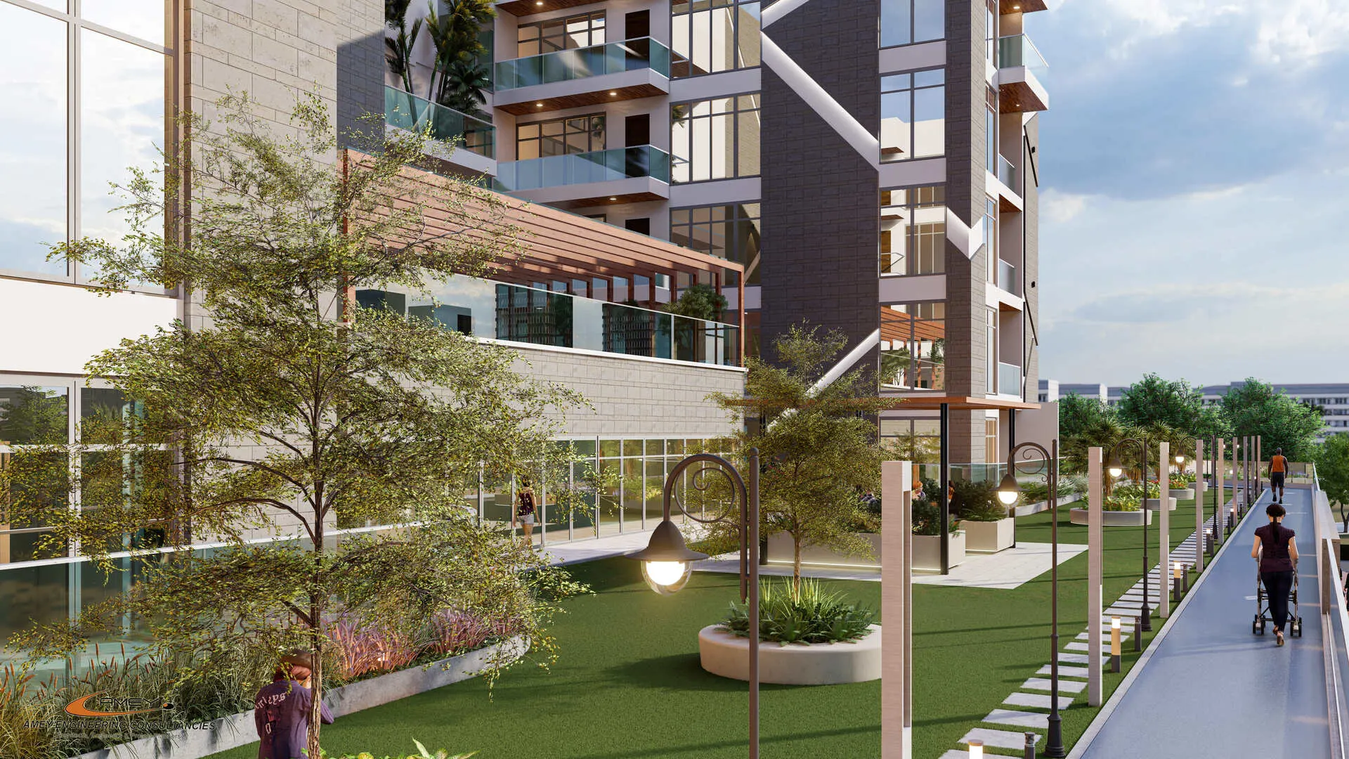 Residential, Commercial, & Social Buildings