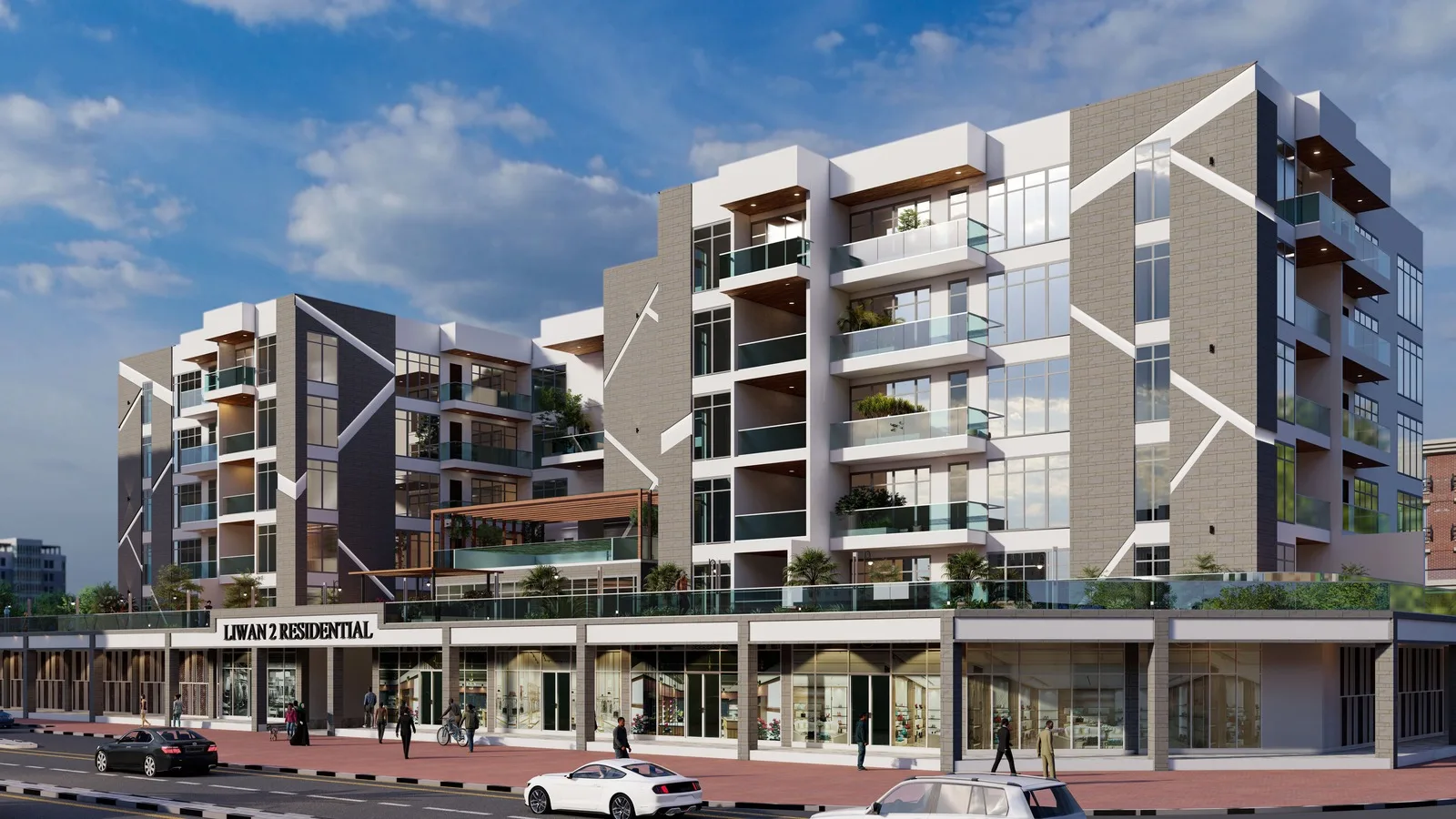 Residential, Commercial, & Social Buildings